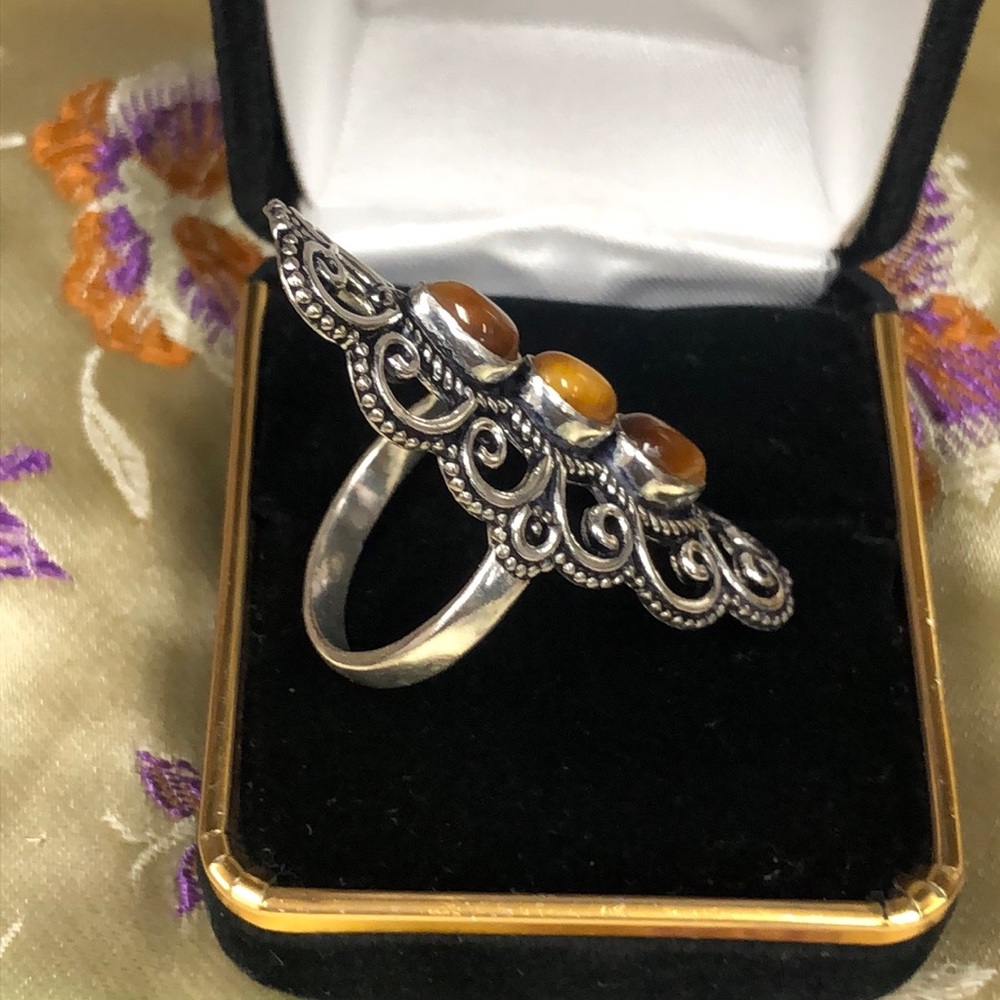 Tiger Eye Ring - image 4